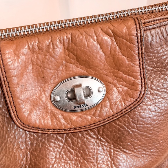 Leather FOSSIL Crossbody Purse - Picture 3 of 8